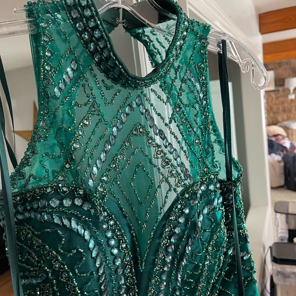 BEAUTIFUL Mermaid Two Piece Prom Dress - Picture 2 of 5